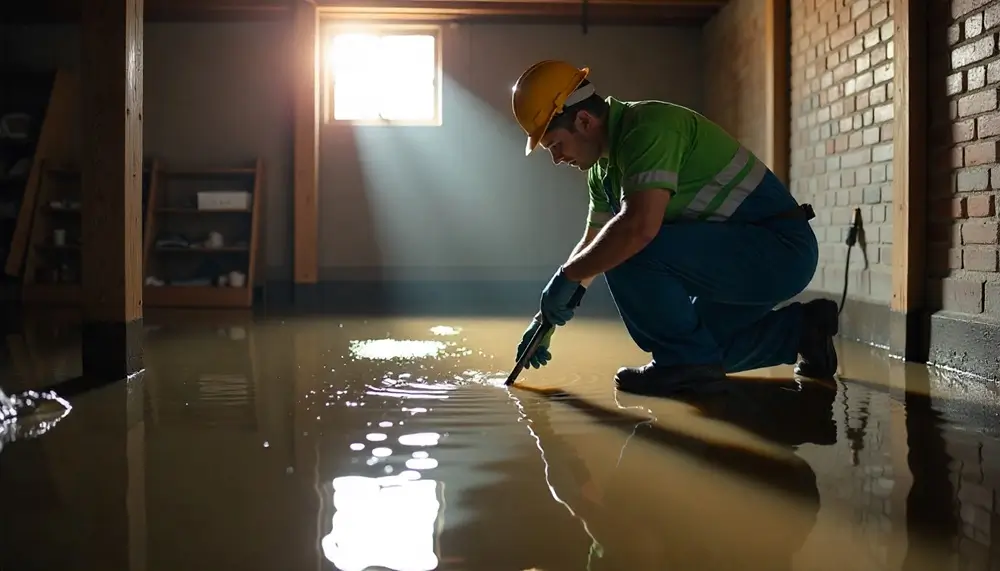 Professional water damage restoration services in Bainbridge, IN
